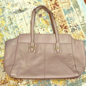 Coach Tote Bag - lavender/gray